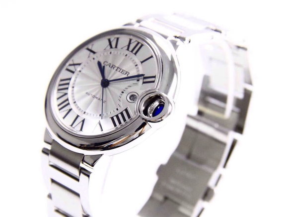 Cartier Ballon Bleu Watches for white Gold