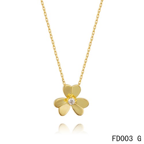 Van-Cleef-Arpels-Frivole-Yellow-Gold-Necklace