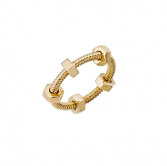 Copy Ecrou de Cartier Ring Yellow Gold B4227200