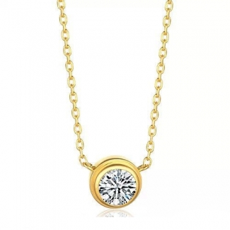 Diamants Legers De Cartier Necklace, Small Model Yellow Gold, Diamond B7215800