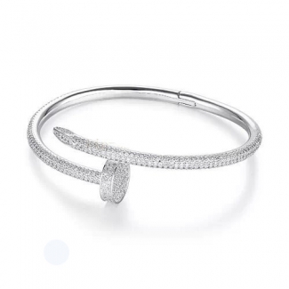 Cartier Juste Un Clou Bracelet White Gold, Diamonds