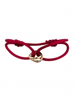 Replica Cartier Trinity Bracelet Red Cord