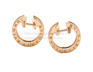 Replica Bvlgari B.zero1 Small Rose Gold Earrings