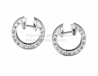 Replica Bvlgari B.zero1 Small White Gold Earrings