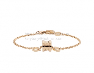 Replica Bvlgari B.zero1 Ssoft Bracelet in Rose Gold