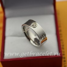 Replica Cartier Love Ring White Gold With 3 Diamonds B4032500