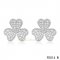 Fake Van Cleef & Arpels Frivole White Gold Earrings With Diamonds