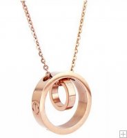 Cartier Love Necklace In 18Kt Pink Gold B7212402