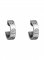 1:1 Replica Cartier Love Earring 18K White Gold With 2 Diamonds B8022800