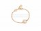 Fake BVLGARI BVLGARI Baby Bracelet in Yellow Gold with Mother of Pearls