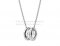 Replica Bvlgari B.zero1 Design Legend Necklace in White Gold