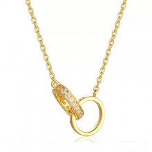 Cartier Love Necklace Yellow Gold Rings With Diamonds