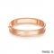 Replica Van Cleef And Arpels Perlee Signature In Pink Gold Bracelet-Small Model