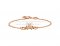 Replica Bvlgari B.zero1 Soft Bracelet in Rose Gold with Pave Diamonds