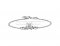 Replica Bvlgari B.zero1 Soft Bracelet in White Gold with Pave Diamonds