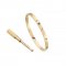 Copy Cartier Love Bracelet SM with 10 Diamonds Yellow Gold B6047817