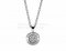 Cheap BVLGARI BVLGARI Pendant with White Gold Chain with Pave Diamonds