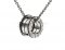 Replica Bvlgari B.zero1 White Gold Pendant with Chain