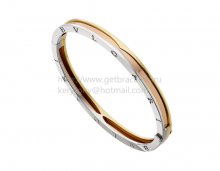 Replica Bvlgari B.zero1 Bracelet in Rose Yellow and White Gold