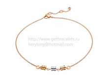 Replica Bvlgari B.zero1 Necklace in Pink Yellow and White Gold