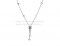 Replica Bvlgari B.zero1 White Gold Pendant Necklace