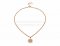 Cheap BVLGARI BVLGARI Pink Gold Pave Diamond Necklace