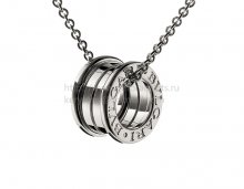 Replica Bvlgari B.zero1 White Gold Pendant with Chain