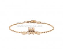 Replica Bvlgari B.zero1 Ssoft Bracelet in Rose Gold