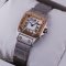 Cartier Santos Galbee two-tone 18K yellow gold and steel small watch for women