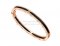 Replica Bvlgari B.zero1 Bangle Bracelet in Rose Gold and Black Cermet