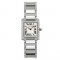 Cartier Tank Francaise diamond swiss watch for women WE1002SF 18K white gold