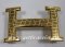 Hermes Reversible Belt 18K Gold Stone Stripe Buckle