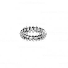 Copy Clash de Cartier Ring White Gold B4231100