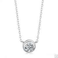 Diamants Legers De Cartier Necklace, Small Model White Gold, Diamond B7215900