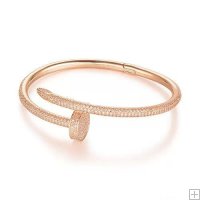 Cartier Juste Un Clou Bracelet Pink Gold, Diamonds