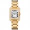 Cartier Tank Anglaise small diamond watch for women WT100005 18K yellow gold