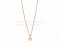 Fake BVLGARI BVLGARI Pink Gold Diamond Necklace