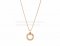 Cheap BVLGARI BVLGARI necklace Pink Gold with Diamond and Chain