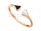 Replica Bvlgari DIVAS' Dream Bracelet Rose Gold with Mother of Pearl and Onyx