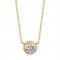 Diamants Legers De Cartier Necklace, Small Model Pink Gold, Diamond B7215700