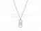 Replica BVLGARI Parentesi White Gold Necklace with Full Pave Diamonds