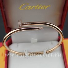 Cheap Cartier Juste Un Clou Bracelet Pink Gold Diamonds B6039015