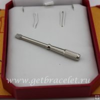 Fake Cartier Love Bracelet Screwdriver - White Gold