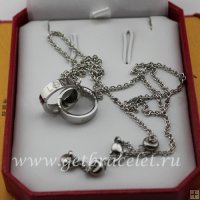 Replica Cartier Love Necklace White Gold B7212500