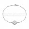 Van Cleef & Arpels Vintage Alhambra Bracelet White Gold