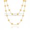 Van Cleef & Arpels Vintage Alhambra Long Necklace Yellow Gold 20 Motifs