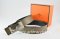 Hermes Reversible Belt Light Gray/Black Togo Calfskin With 18k Silver Coach H Buckle